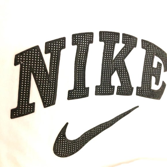 Vintage Nike Athletic Crop Top Sports Check XS/S - Picture 2 of 3